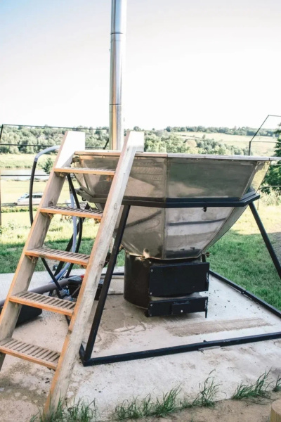 Спачан банный чан нержавеющая сталь 1500мм